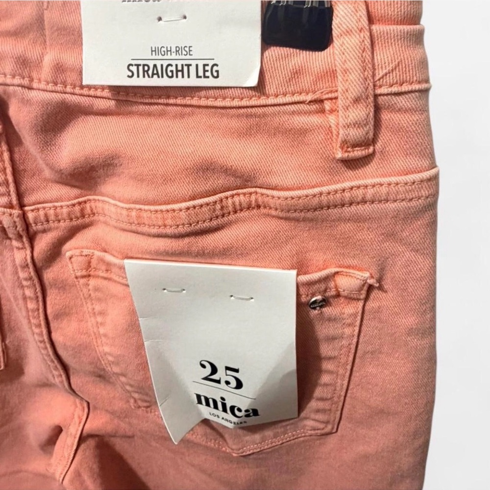 NWT MICA SIZE 25 Women's Coral Pink Jeans - Picture 3 of 8